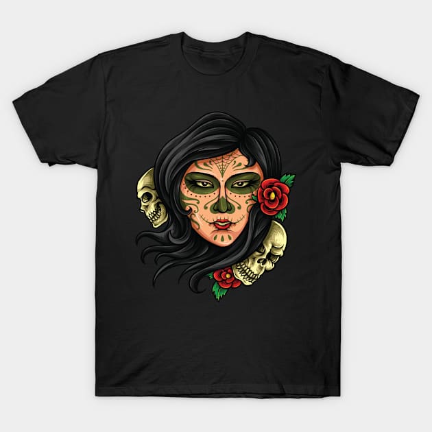 Face the Death T-Shirt by xxxbomb